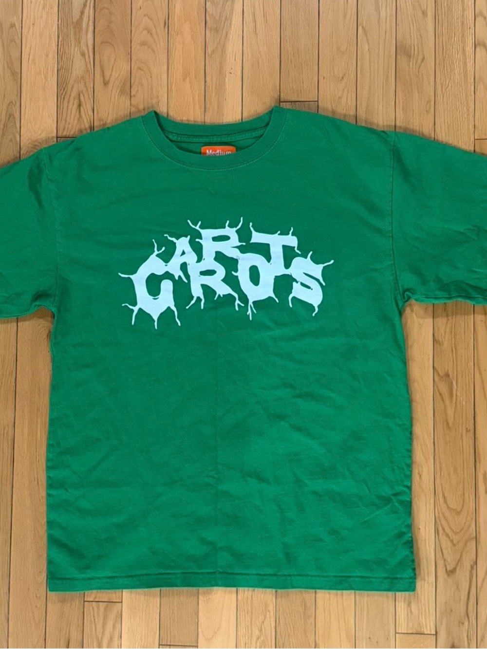 Mens Carrots Green Graphic Tee